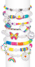Make It Real: Rainbows & Pearls DIY Jewelry - Make 8 Fashionable Bracelets Using Awesome Rainbow Themed Charms & Beads, 598 Pieces Included, Kids ...