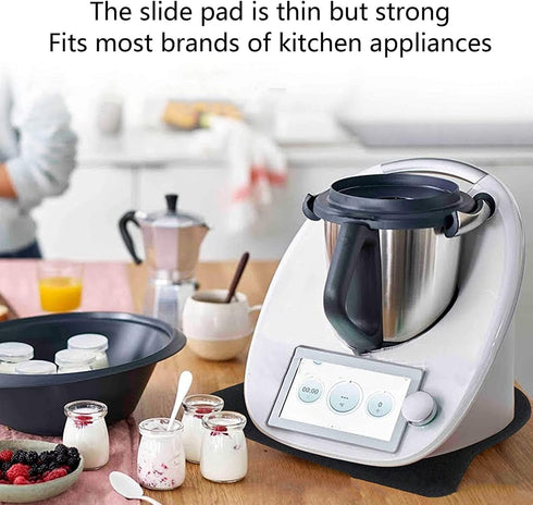 Yosoo Sliding Board for Thermomix TM6 TM5, Sliding Mats for Kitchen Appliances, Underlay, Non Slip Kitchen Countertop Appliance Sliders Tray Mixer...