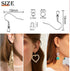 TOAOB 150pcs 5 Colors Earring Hooks Kit Hypoallergenic Ear Wires and 1000pcs Jump Rings 200pcs Earring Backs for Earrings Making Jewelry Making Fi...