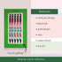 Kate Spade New York Black Ink Pen Set of 5, Cute Click Pens, Plastic Retractable Pens for Writing and Journaling (Safari Floral)...