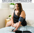 Extra Large Blood Pressure Cuff for Big Arms, XL Bp Cuff(38-55cm) - 6 Different Blood Pressure Connectors are Compatible with Almost All Bp Monito...