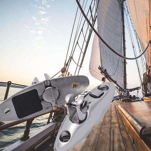 Boat Bimini Top Swivel Hinge,316 Stainless Steel Deck Side Mount Quick Release Hinge,Marine Hardware Accessories,Include Screws, pack of 2...
