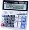 M&G Desk Calculator 12 Digit Extra Large LCD Display, Dual Solar Power and Battery, Accounting Calculator with Big Button, Battery Include, Perfec...