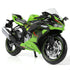 1/12 Kawasak Ninja Motorcycle Model Toy Mini Alloy Metal Diecast Motorcycle Model Green Motorcycle Model Toy Sport Motorcycle Racing Model Collect...