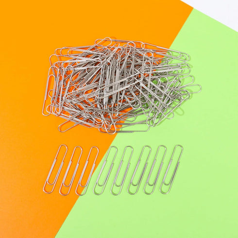 Paper Clips, 1000 Medium Paper Clips (10 Boxes of 100 Each), Paper Clips for Office School, 1.25IN Silver Paper Clip Standard Size...