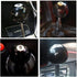 RYANSTAR Shift Knob Black 8 Ball Billiard Acrylic Gear Shift Lever Shift Knob Black Shaped Round Manual with 3 Adapters Universal Fit Compatible w...