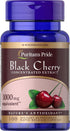 Puritan's Pride Black Cherry Extract 1000mg, 100 Count (19373)...