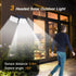 Upgraded Solar Lights Outdoor, 3 Modes 368LED Solar Security Lights Outdoor IP65 Waterproof Solar Motion Sensor Lights Outdoor Solar Wall Lights O...