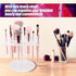 54 Holes Acrylic Brush Holder Makeup Brush Drying Rack Brush Dryer Collapsible Makeup Brush Holder Makeup Brush Dryer Stand for Acrylic Nail Brush...