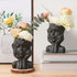 T4U Face Planter Pot, Unique Plant Pots for Indoor Plants, Head Planter, Ceramic Cool Plant Pots, Succulent Pots with Drainage Hole, Cactus Pot, P...
