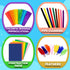Goody King Arts and Crafts Supplies for Kids - Craft Art Supply Jar Kit for Student Age 4 5 6 7 8 9 10 Year Old Crafting Activity - Collage Arts S...
