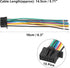 X AUTOHAUX Car Stereo CD Player Wiring Harness Wire Radio Adapter Install Plug 15 Pins for Kenwood...