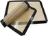 Premium Non Stick Silicone Baking Mats Quarter Sheet Toaster Oven Liner Small,Set Of 2 Mats (Size 8.5" - 11.5")...