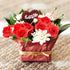 Kesoto 50pcs Red Roses Buds Artificial Flowers Bulk, 1.6" Small Silk Fake Roses Flower Heads for Decoration, Crafts, Wedding Centerpieces Bridal S...