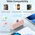 KKD Portable Charger USB C, Mini 5000mAh 15W Fast Charging USB C Power Bank, Battery Pack Phone Charger for iPhone 15/15 Plus/15 Pro/15 Pro Max Sa...