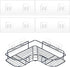 4 Pack Shower Caddy Adhesive Hooks Replacement, Strong Self-Adhesive Sticker No Drilling Waterproof Hanging Hooks for Bathroom Storage Shelves Kit...