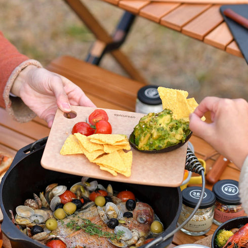 Epicurean Kitchen Series Cutting Board, 8-Inch × 6-Inch, Slate...