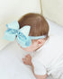 jollybows 20pcs Baby Girls Grosgrain Ribbon Hair Bows Headbands 6" Elastic Hair Band Hair Accessories for Infants Newborn (Multicoloured 6“ Bows E...