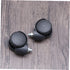 Casters 2 Pcs 2 Wheels for Office Chair Swivel Computer Chair Wheels Wheel with Screw 360 Degree Wheels Replacement Wheelchair Wheels Black PC Whe...