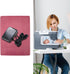 QEES Sewing Mat, Medium, Red - Premium Rubber Mat for Sewing Machine, Reduces Vibrations & Slipping for Women Sewing Enthusiast......