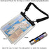 Waterproof Map Case 13 inch Clear Dry Tablet Bag A4 Waterproof Map Pouch Holder for Camping Hiking kayaking Biking Traveling...