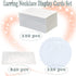 120 Set Earring Holder Cards Necklace Display Cards with 120 Pcs Self Sealing Bags and 240 Pcs Earring Backs for Earring Necklace Display(3.5 x 2....