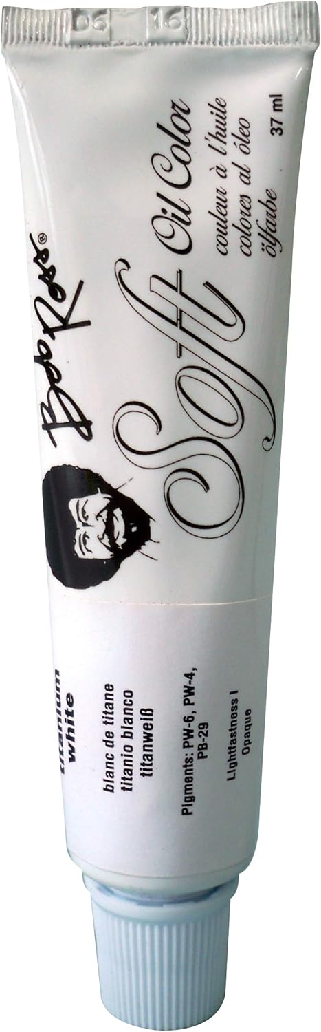 Bob Ross Landscape Oil Paint 37ml - Titaninum White...
