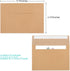 70 Packs A2 Invitation Envelopes, Brown Kraft Envelopes, Envelopes for 4.5x5.5 Cards, Envelopes for Invitations, Envelopes Self Seal for Photos RS...