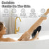 African Bath Sponge Long Net Exfoliating Shower Body Scrubber Flat Back Scrubber Foot Scalp Scrub Dead Skin Removal Skin Smoother for Men Women (B...