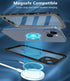 Design for iPhone 15 Plus Waterproof Case, Shockproof Dustproof Phone Case for iPhone 15 Plus with Screen Protector, Full Body Protective Case for...