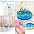 OLYCRAFT 45pcs 9 Style Starfish Shell Resin Fillers Alloy Enamel Cabochons Ocean Nail Art Decorations Resin Accessories Supplies for Jewelry Makin...