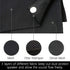 Speaker Grill Cloth Stereo Mesh Fabric for Speaker Repair, Black - 55 x 40 in / 140 x 100 cm...