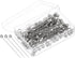 YOKIVE 200Pcs Pearlized Sewing Pins, Ball Head Needle Straight Quilting Pin for Fabric| Great for Dressmaker, Jewelry DIY Decoration, Craft(Silver...
