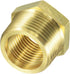 2 Pack 57480-1208 Brass Garden Hose Fitting, Pipe Adapter Connector, 3/4'' GHT Male * 1/2'' NPT Female Garden Hose Parts for Connectors Hose Conne...
