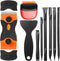 9 Pcs Plastic Scraper Tool Sticker Scraper Tool Plastic Razor Blade Scraper Plastic Pick Plastic Scraper Non Scratch Tool Putty Knife for Window F...