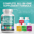 Clean Nutraceuticals St Johns Wort 10000mg Rhodiola Rosea 20000mg Holy Basil 3000mg Ashwagandha 6000mg - Mood Support for Women and Men with Vitam...