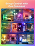 4 Pack GU10 Smart Bulbs for Track Lights, 4.7 Watts PAR16 Smart LED Bulb Compatible with Alexa Google Assistant SmartThings Siri, Color Changing, ...