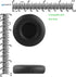 Geekria QuickFit Replacement Ear Pads for Xbox One Chat Headphones Ear Cushions, Headset Earpads, Ear Cups Cover Repair Parts (Black)...