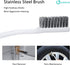 Cleaning Brush Set for Small Spaces, Kitchen Scrub Brushes for Cleaning, Detailing Crevice Cleaning Tool Supplies Gadget Kit for Car Window Keyboa...