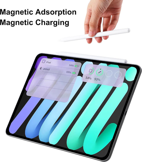 Stylus Pen for iPad, Apple Pencil 2nd Generation with Magnetic Wireless Charging for iPad Air 5th 4th Gen, iPad Pro 12.9 & 11 inch, iPad Mini 6th,...
