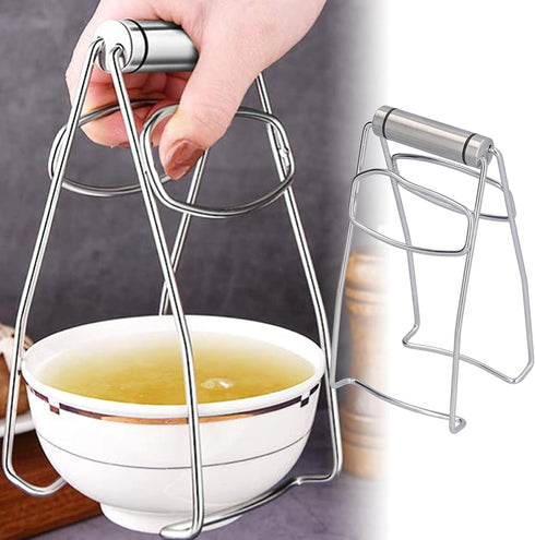 Bowl Clip, Hot Plate Tongs Dish Gripper Strong Grip for Home for Kitchen for Restaurant...