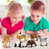 Skylety 24 Pieces Arctic Animals Figurines Sets Polar Animals Figurines Realistic Animal Figures Toys Playset Plastic Arctic Animals Toys with Rea...