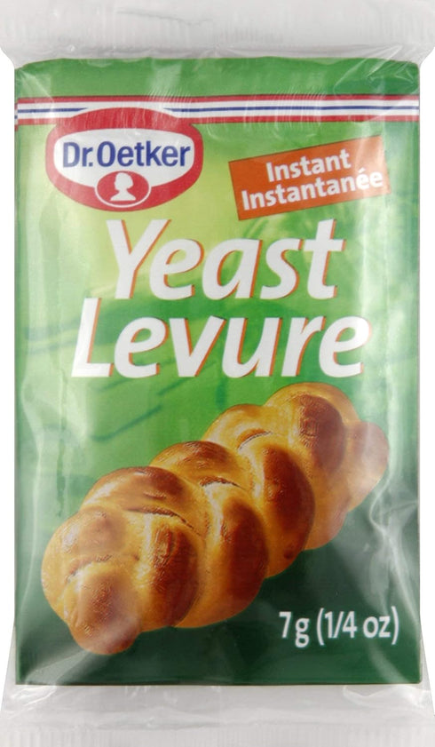 Dr. Oetker Yeast Levure Instant, 0.25-Ounce (Pack of 3)...