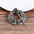 Vintage Viking Brooch Pin Lapel for Women Men Cloak Scarf Shawl Buckle Clasp Pin Brooches Penannular Brooch and Pin Sets Jewelry...