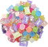 50 Pcs Jelly Sugar Soft Candy Slime Charms Easter DIY Craft Making Resin Jewery Making Kit, Resin Flatback Slime Beads Making Supplies for DIY Scr...