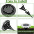 INCX Solar Lights for Outside,4 Pack Solar Lights Outdoor Waterproof, Solar Garden Lights Landscape Lighting for Patio Pathway Lawn Driveway Walkw...