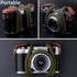120cm Camera Strap,Vintage Soft Camera Rope Strap Neck Shoulder Strap Compatible with Sony Nikon Canon Fuji Mirrorless DSLR SLR Camera Green...