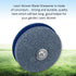 Crafts Man Lawn Mower Blade Sharpener for Any Power Hand Drill by (5 Packs Blue)...