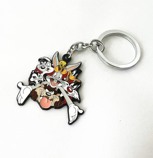 Loney Tunes Keychain Classic Anime Bug Bnny Keychain...