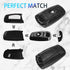 Soft Silicone Rubber Carbon Fiber Texture Cover Protector Compatible with BMW 1 3 4 5 6 7 Series and X3 X4 M5 M6 GT3 GT5 Keyless Remote Control Sm...